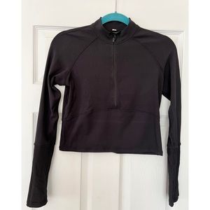 Lululemon Cropped Half Zip Pullover